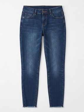 Refuge Hi-Rise Ankle Length Dark Wash Jeans